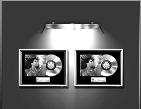 2 x Platin Andrea Berg s:w